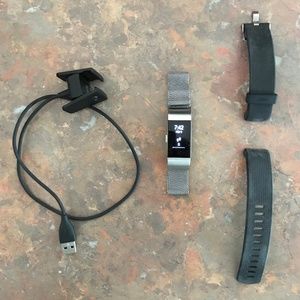 Fitbit Charge 2 with Milanese Adjustable Band